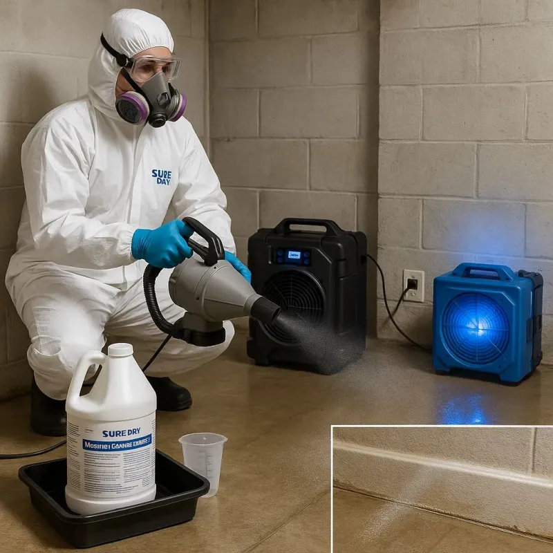 Sanitization and Odor Removal process in Montgomery County, MO