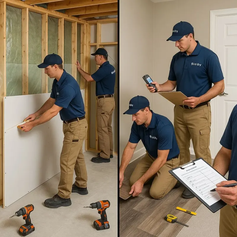 Repairs and Reconstruction process in Montgomery County, MO